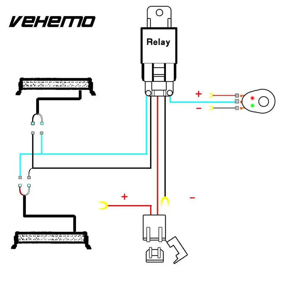 Light Wiring Diagram With Relay Wiring Harness Wiring Diagram