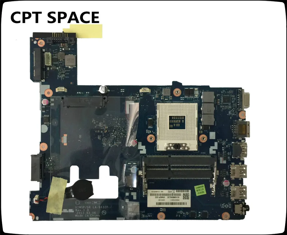 YTAI VIWGP/GR LA-9632P FRU:90002811 HM70 for Lenovo G400 Laptop Motherboard FRU:90002811 HM70 DDR3 VIWGP/GR LA-9632P Mianboard