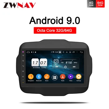 

IPS touch screen Android 9.0 Car DVD Player GPS Navigation Multimedia For JEEP Renegade Radio 2016 2017 car stereo wifi headunit