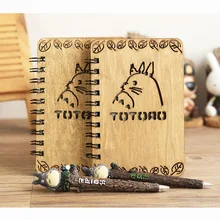 Блокнот в твердом переплете костюм Хаяо Миядзаки Тоторо дневник изысканный Луффи DIY подарок