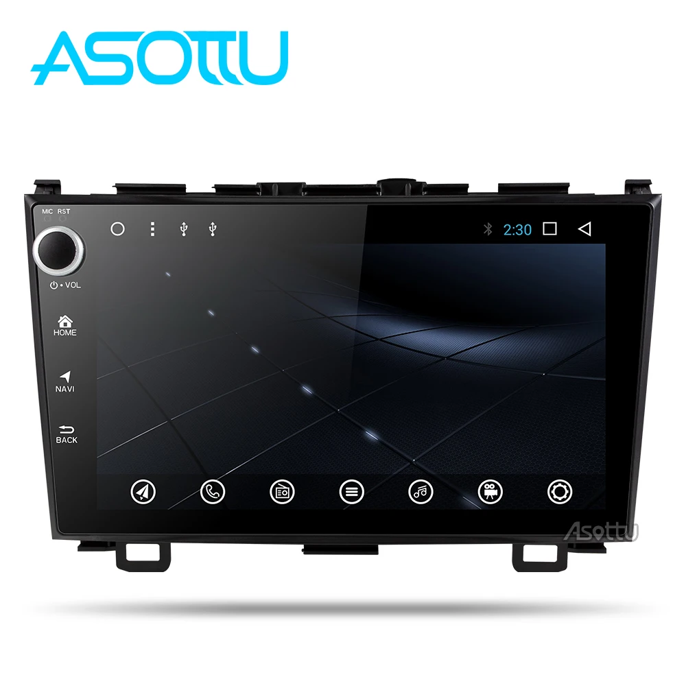 Asottu 2G+ 32G android 8,1 автомобильный dvd gps плеер для Honda CRV 2006-2011 с автомобильным Радио Видео плеером gps навигация автомобиля стерео 2 din