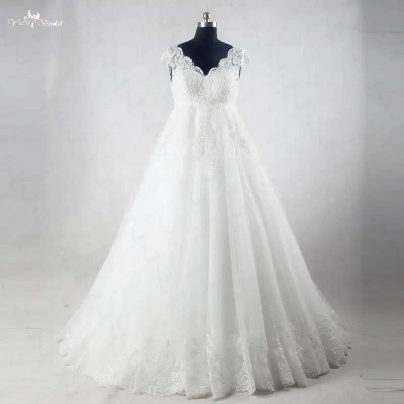 

RSW1028 V Neckline Sleeveless Maternity Wedding Dresses For Pregnant Women