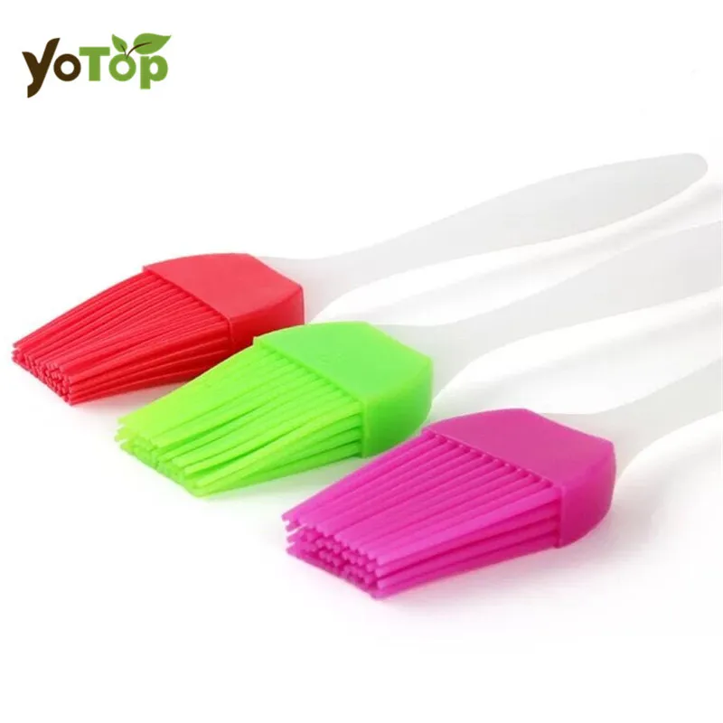 

YOTOP Silicone Oil brush Honey brush Silicone Baking Bread Cake tools Pastry Oil Cream BBQ Utensil safety Basting Brush