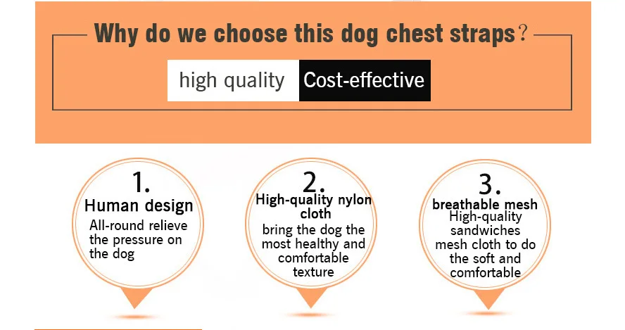 4 Color Dog Harness With Traction Belt Collar Reflective Adjustable Small Medium Large Pets Outdoor Chest Strap Dogs Supplies