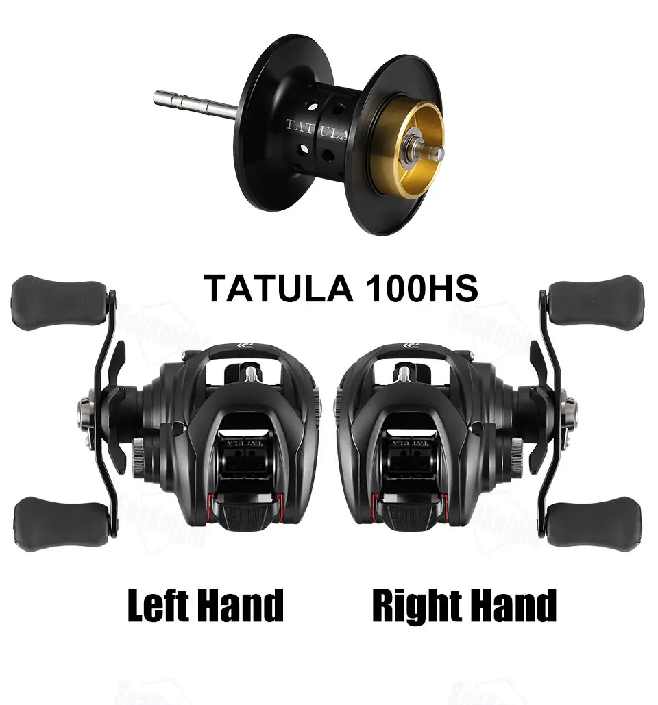 19 DAIWA оригинальная катушка baitcasing tatula 100H 100HSL 100XSL 100XS 150HSL 200HS 8BB ловля морского карпа снасти T крыло системы