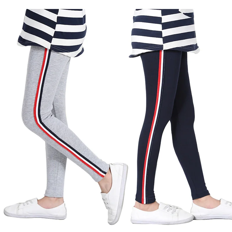 2018 Fashion Spring Girls Leggings Autumn Sports Cotton Girls Leggins Vertical Stripe Toddler Kids Sport Pants 3-13 Years 2018 Fashion Spring Girls Leggings Autumn Sports Cotton Girls Leggins Vertical Stripe Toddler Kids Sport Pants 3-13 Years