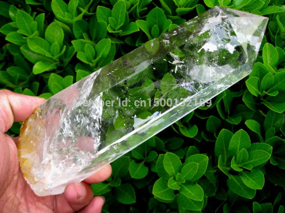 

xd j0026 AAA NATURAL Clear Crystal Quartz point healing