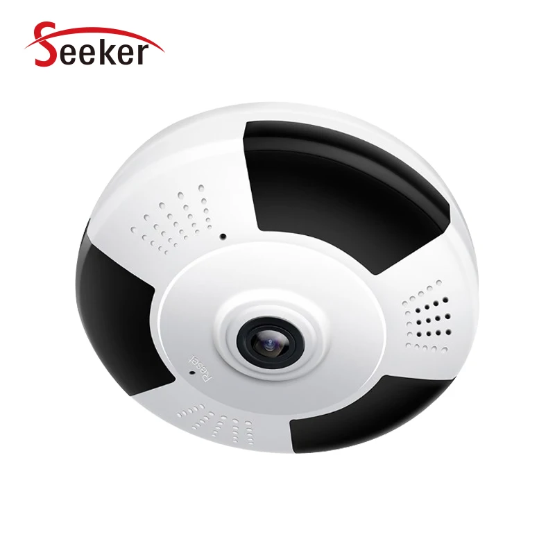New 360 Degree Fisheye Panoramic Wireless Camera Smart Phone View 1080P Baby Monitor Audio TF Card P2P Cloud Wifi Camera