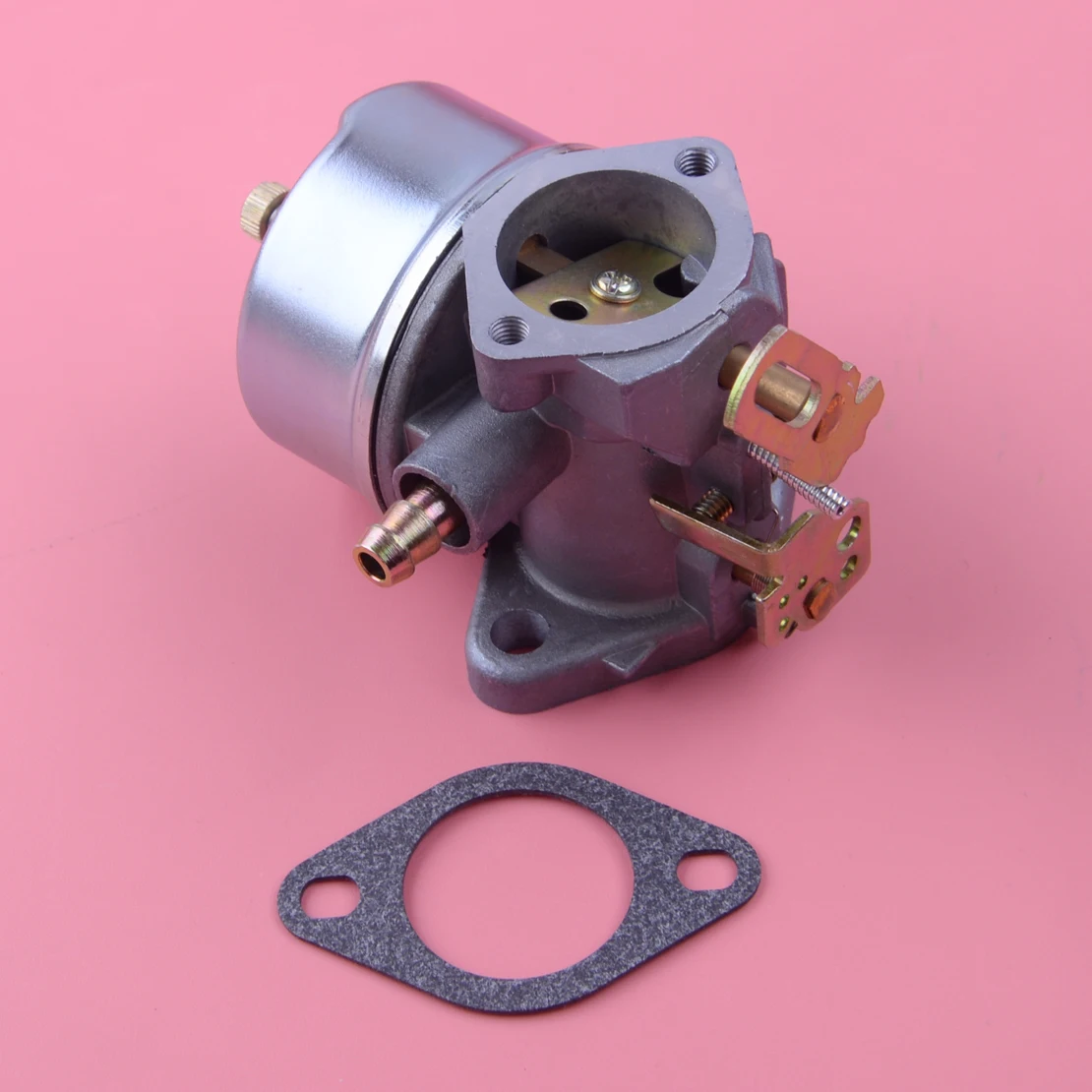 

LETAOSK Silver Carburetor Carb 632111 632334A Fit for Tecumseh HM70 HM80 HMSK80 HMSK90 Engines