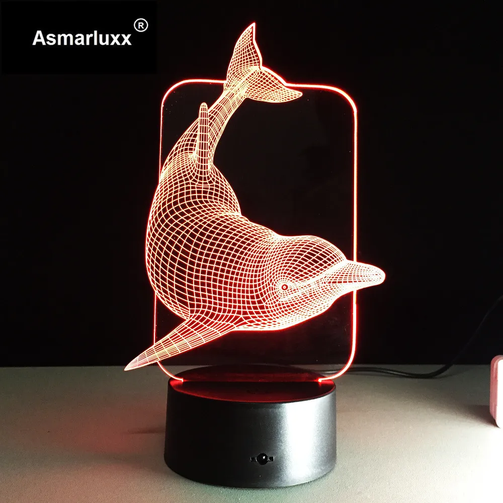 Asmarluxx 3d led lamp11302