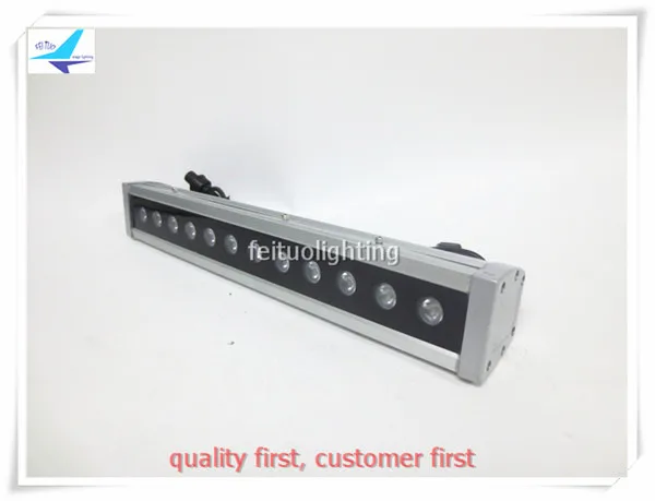

free shipping 20pcs/lot LED Wall Washer 12x10w IP65 for Outdoor Lighting Projector Linear Bar Light RGBW Stage Disco Floorlight