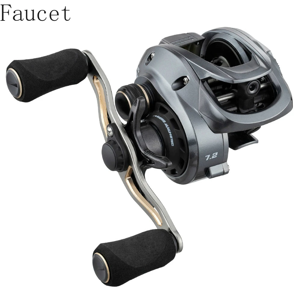 

Faucet Falcon 7.2:1 8.1:1 High Speed Baitcasting Reel 204g Long Casting Fishing Reel Max Drag Power 8kg Carp Fishing Tackle