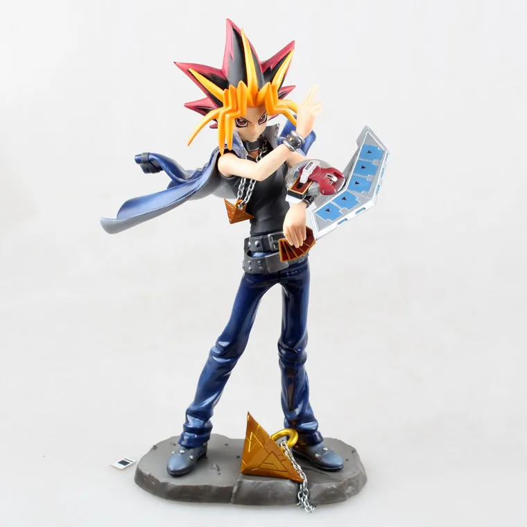 Аниме Yu-Gi-Oh! Duel Monsters Yami Yugi ПВХ фигурка Коллекционная модель кукла игрушка 20 см |