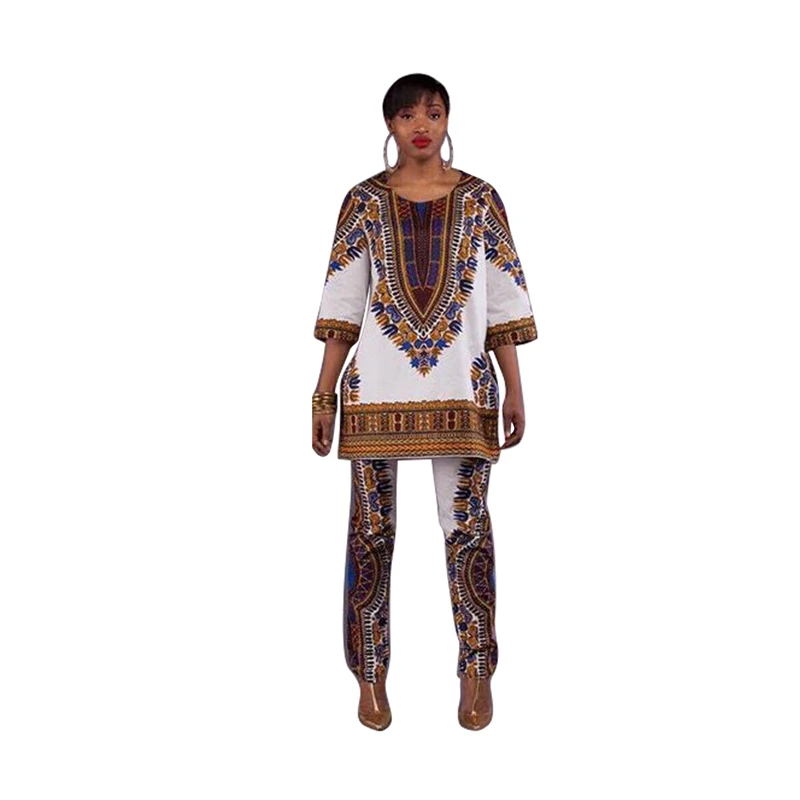 H&D African clothing African dashiki clothes leisure leisure two sets Pants coat Woman printing clothing