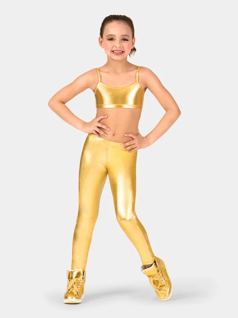 CHILD METALLIC CAMISOLE BRA TOP (3)