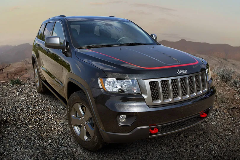 grand cherokee hood sticker 3