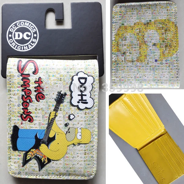 

Wallet Simpson Cartoon Wallets Men Women Fashion Casual Purse Anime Money Bag W057