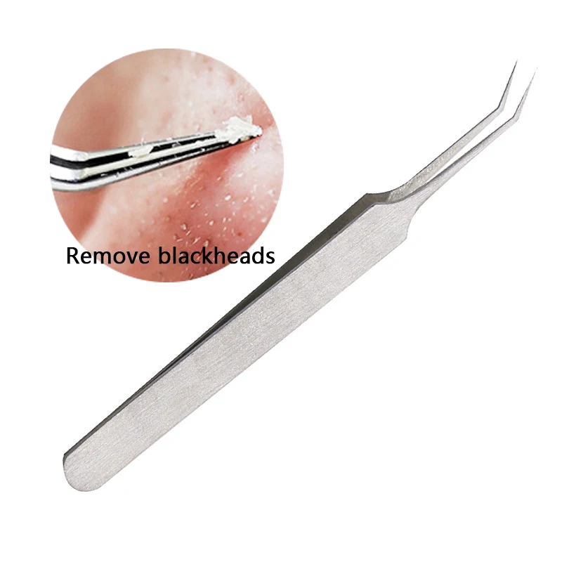 Acne Nose Blackhead Remover White Head Black Head Tool Pimple Comedone Extractor Skin Care Acne Removal Needle Stainless Steel - Цвет: style C 1cps