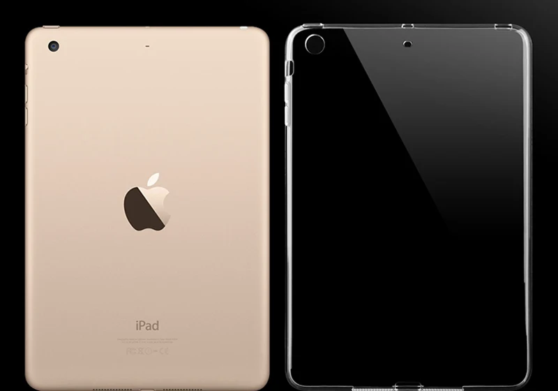 Protetora para Ipad Capa de Silicone Transparente à Prova de Choque Compatível com Ipad Capa Polegadas 2022 10. 5 10.2 Air 4 3 2 Proteção Traseira Pro 11 12.9 10 Cheap Estojo p tablets e e-books