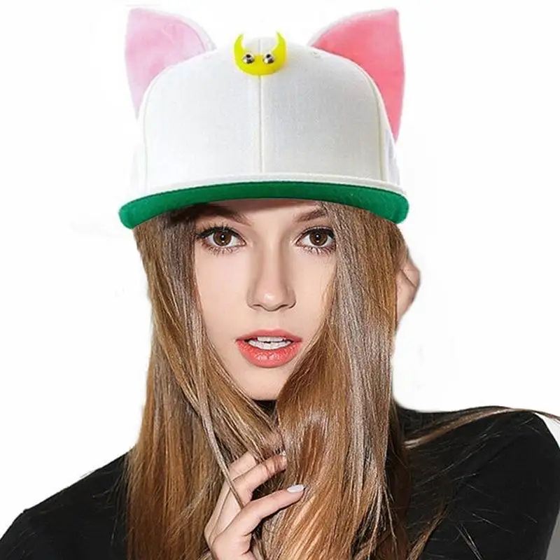 Novelty Cute Kawaii Womens Bones Snapbacks Hip Hop Cap Street Casual