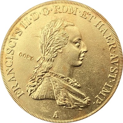 

1806 Austria 4 Ducat coins copy 39MM