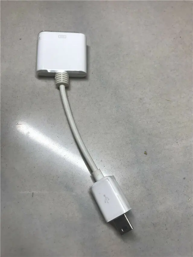 

Mini usb 5 pin male to 30 pin female iPhone cable adapter