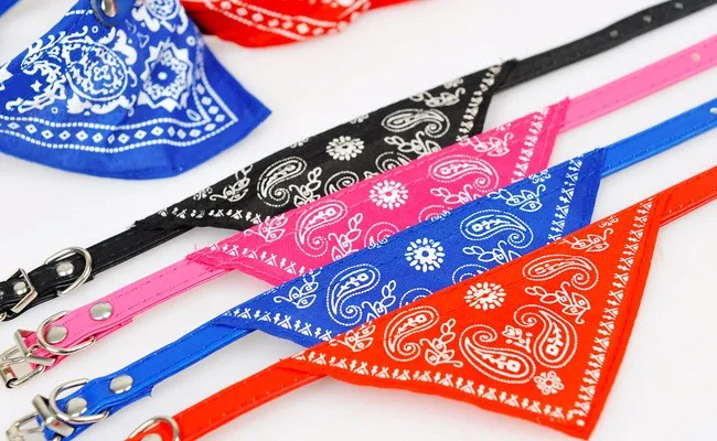 

Wholesale Cat Dog Collar For Small Dog Puppy Pet Products Dog Clothes Cat Puppies Collars Scarf Neckerchief Necklace