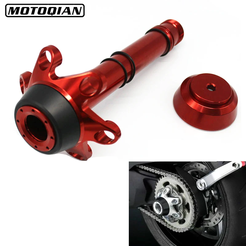 

Rear Axle Fork Crash Frame Slider wheel Protector For Ducati Diavel AMG Cromo Streetfighter 1098 1098S Motorcycle Accessories