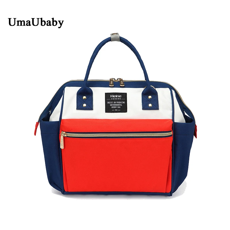 

2018 New Canvas Mommy Bag Handbag High-capacity Fashion Leisure Outdoor Travel Single Shoulder Bag Baby Backpack Diaper Bags