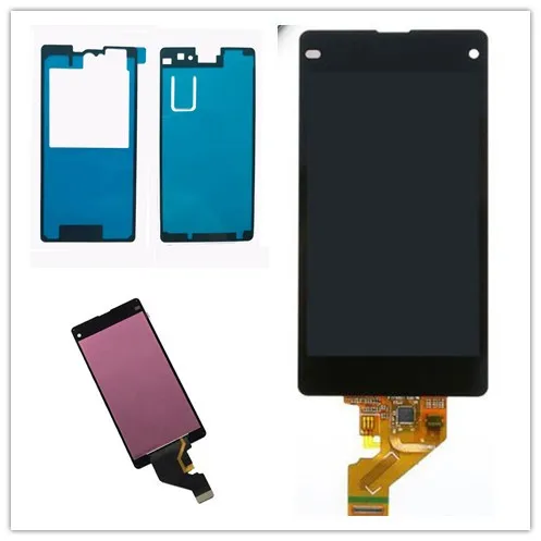 Скидка Дисплей для SONY Xperia Z1 compact LCD сенсорный экран дигитайзер для SONY Xperia Z1mini LCD D5502 D5503 M51W сенсорный дисплей