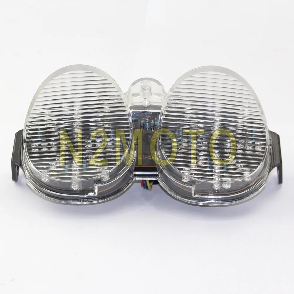 Прозрачный интегрированный светодиодный задний фонарь Янтарный указатель