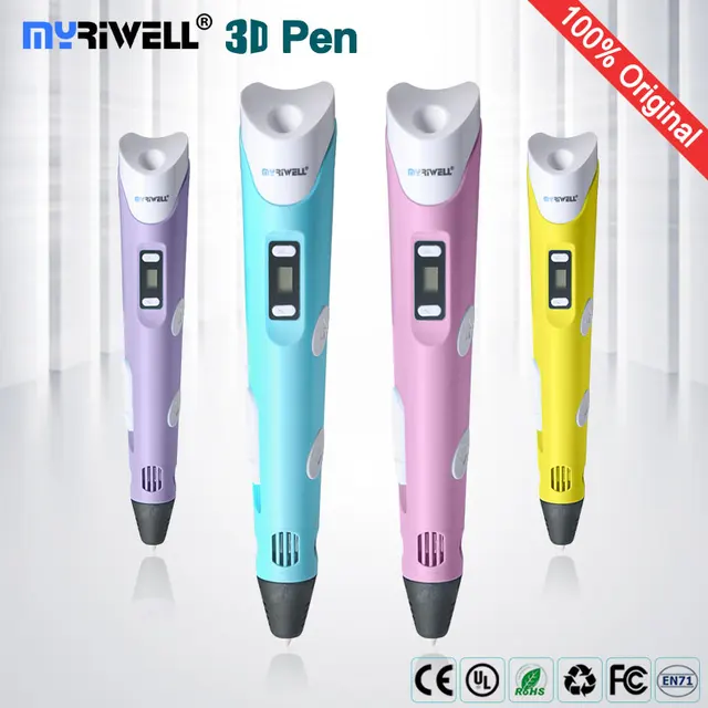 Cheap myriwell 3d pen 3d model,LED display,1.75mm ABS/PLA Filament,Creative 3d pen doodler Children gifts 3d drawing pen-3d Cheap myriwell 3d pen 3d model,LED display,1.75mm ABS/PLA Filament,Creative 3d pen doodler Children gifts 3d drawing pen-3d