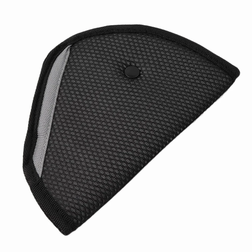 New Triangle Baby Kids Car Safe Fit Seat Belt Adjuster Device Auto Safety Belt Cover Child Neck Protection Positioner Breathable