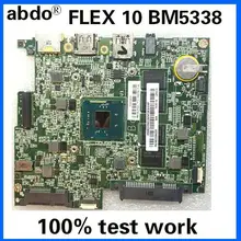 Материнская плата abdo BM5338 для lenovo FLEX10 FLEX 10, материнская плата для ноутбука 5B20G94325, процессор N2840, 4G ram, тестовая работа