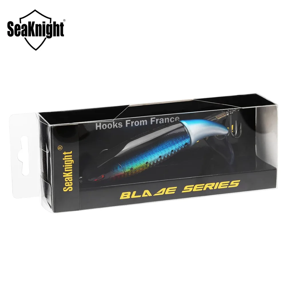 SeaKnight Plopper SK050 рыболовная приманка 7 шт./лот 13 г вращающийся хвост Крючки VMC жесткая