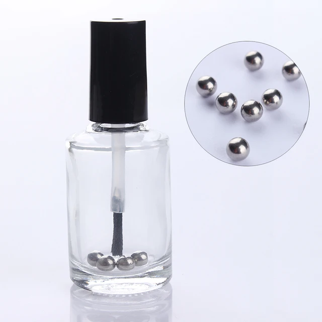 Buy 20pcs Nail Polish Mixing Balls Tool 5mm Stainless