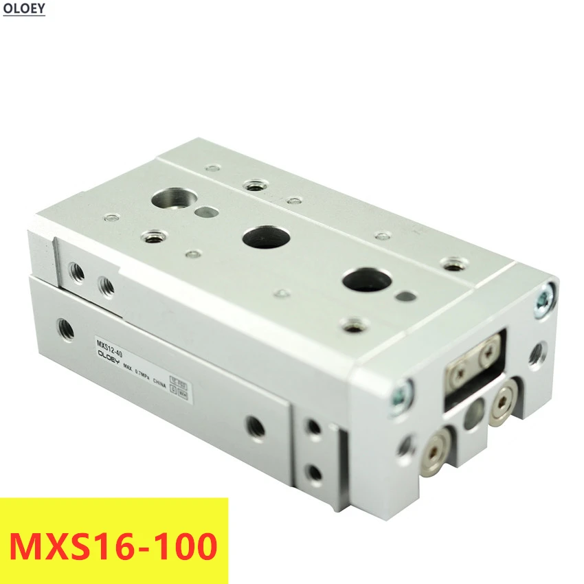 

MXS16-100 A-AS-AT-B-BS-BT Bore:16mm stroke:100mm smc type Double acting air slide table cylinder adjuster pneumatic