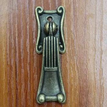

66mm Bronze Shaky Pendant Kitchen Cabinet Knobs Antique Zinc Alloy Drawer Dresser Wardrobe Furniture handles pulls knobs