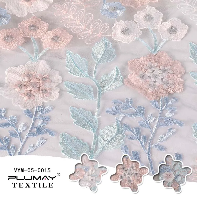 

Free shippng african tulle exquisite sequin embroidery mesh fabric