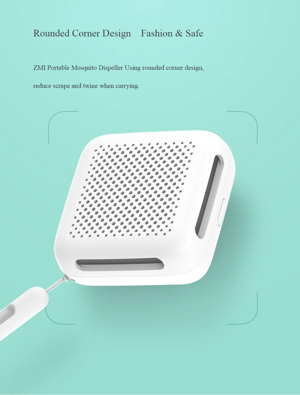 Original Xiaomi mijia ZMI Mosquito Killer Dispeller Bugs Epochal Mini Garden Outdoor Dust-proof Mosqutio Dispeller 2018 Newest (6)