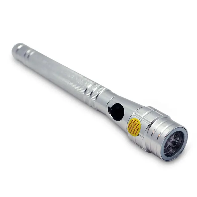 super bright magnetic telescopic led flashlight work tool light