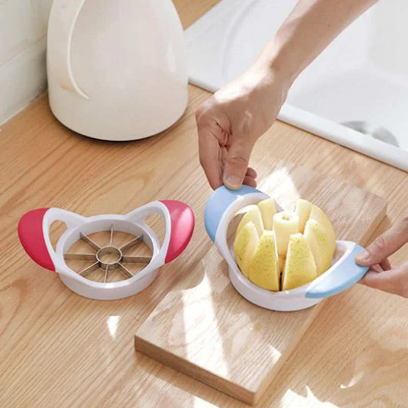 

Stainless Steel Apples Blades Cutting Device Apple Slicer Dividers Cushioned Handles Sharpening For Kitchen Knives