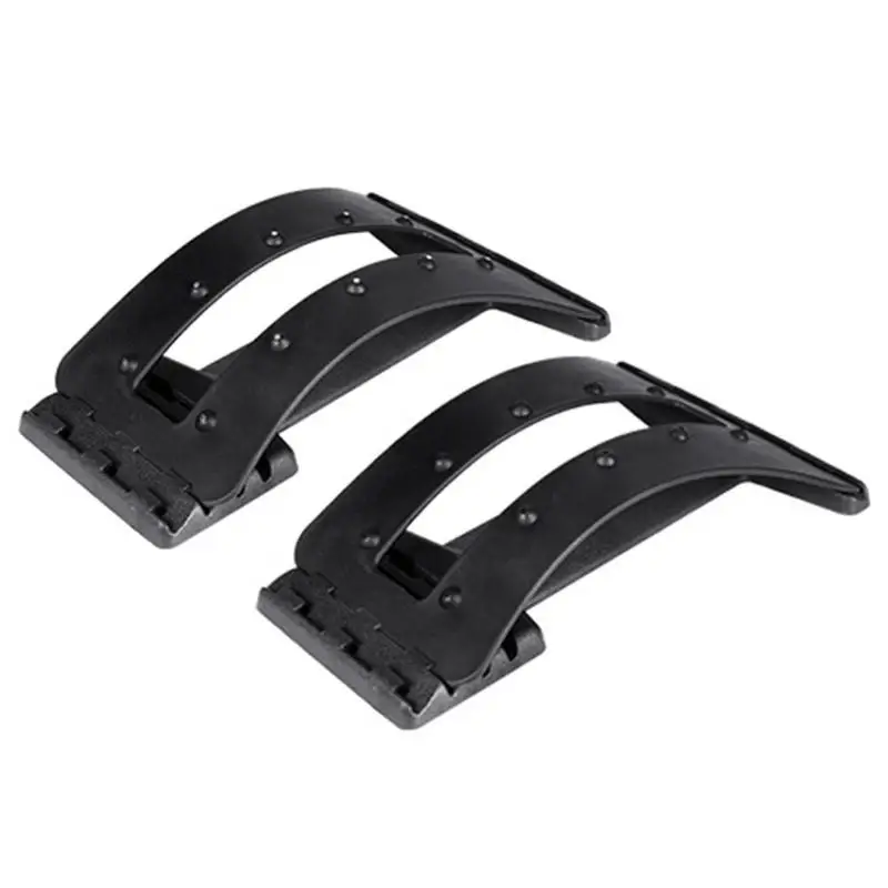 Baratos 1 Unidades volver Camilla masajeador cintura cuello alivio del dolor de espalda masaje Fitness Equipment Relax columna vertebral Camilla soporte Lumbar