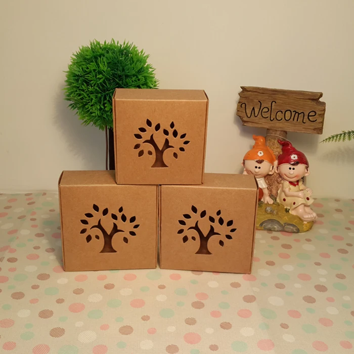 2015 New Arrival Paper Kraft Paper Recyclable Gift &amp  Craft Soap Packing Scatole Cartone Soap Candle Packaging Boxes