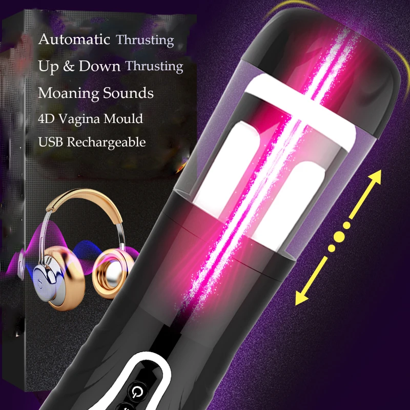 Yeain Inteligente Automatic Thrusting Male Masturbator Artificial