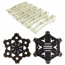 F11798-D DIY FPV Multi-copter Drone +QQ SUPER Multi-rotor Flight Control + Alien Across Carbon Fiber RC Hexcopter + Motor ESC