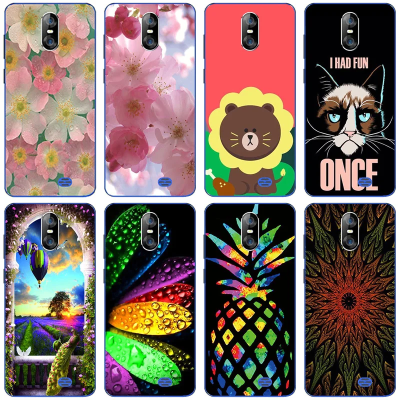 

Painted Case For Homtom S12 Case Silicone Soft TPU For Homtom S12 Cover Coque Flamingo Spiderman Bags S 12 5.0 inch