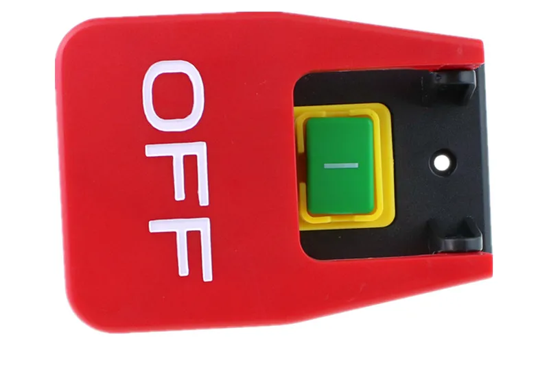 Serras de Mesa Interruptor de pá Interruptor de Botão de Pressão Eletromagnético Kjd17b16 220v240v 16a 5e4