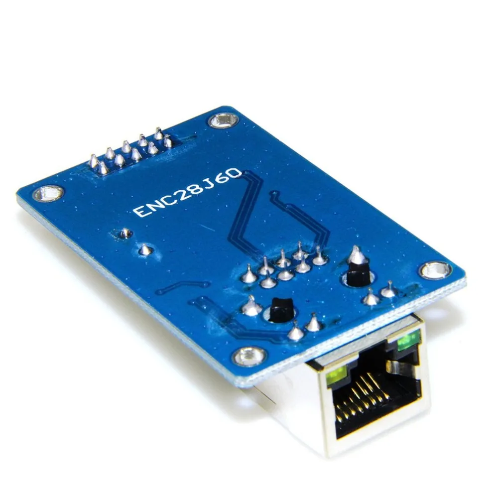 Buy Mini ENC28J60 Webserver Module Ethernet Shield Expansion Board for Arduino Nano v3.0 Top with Micro SD Card Slot