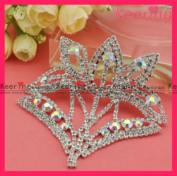 

Rhinestone Applique Crystal Embellished Free Shipping WRE-059